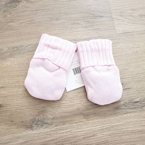 100% Cotton cable knit booties